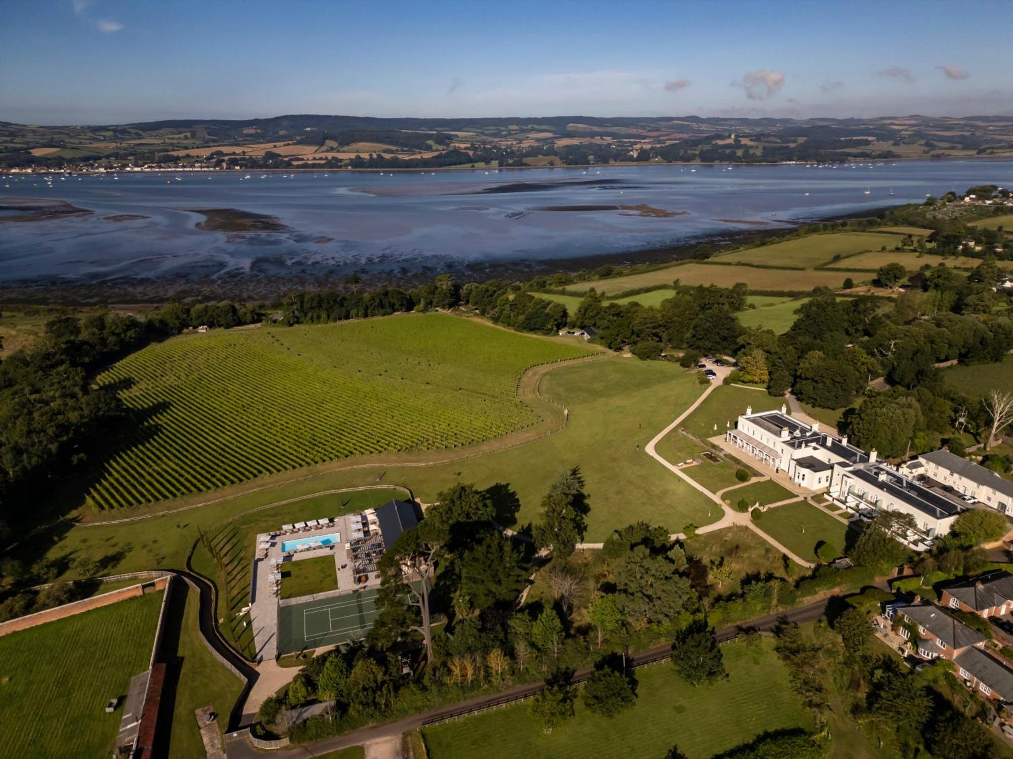 Lympstone Manor Hotel Restaurant & Vineyard - Relais & Chateaux Exmouth Eksteriør billede